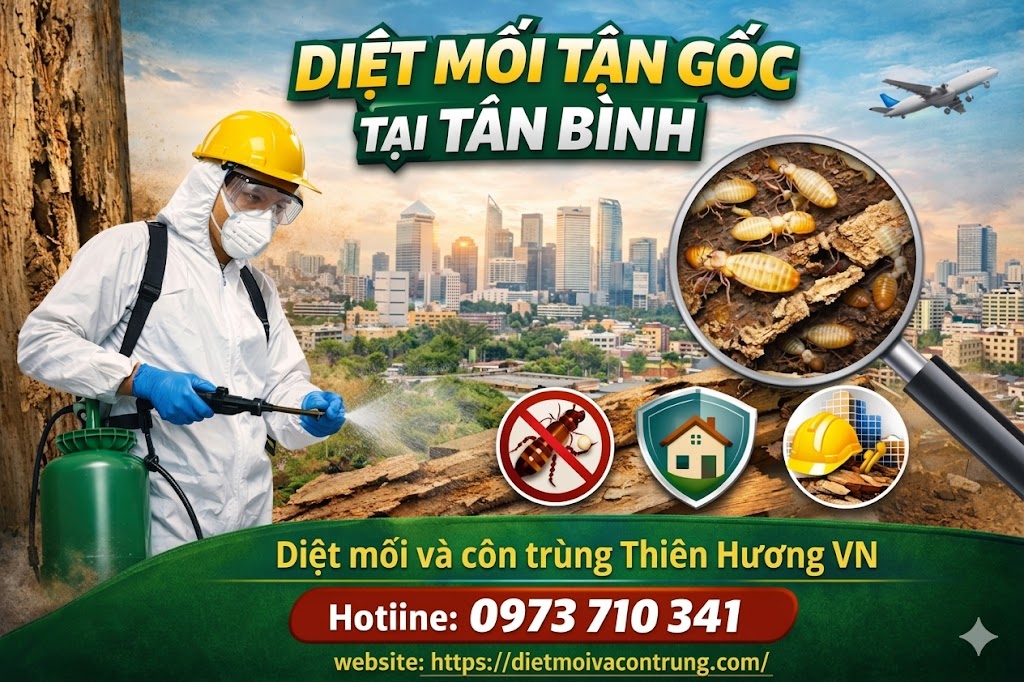 Diệt mối tận gốc tại Tân Bình