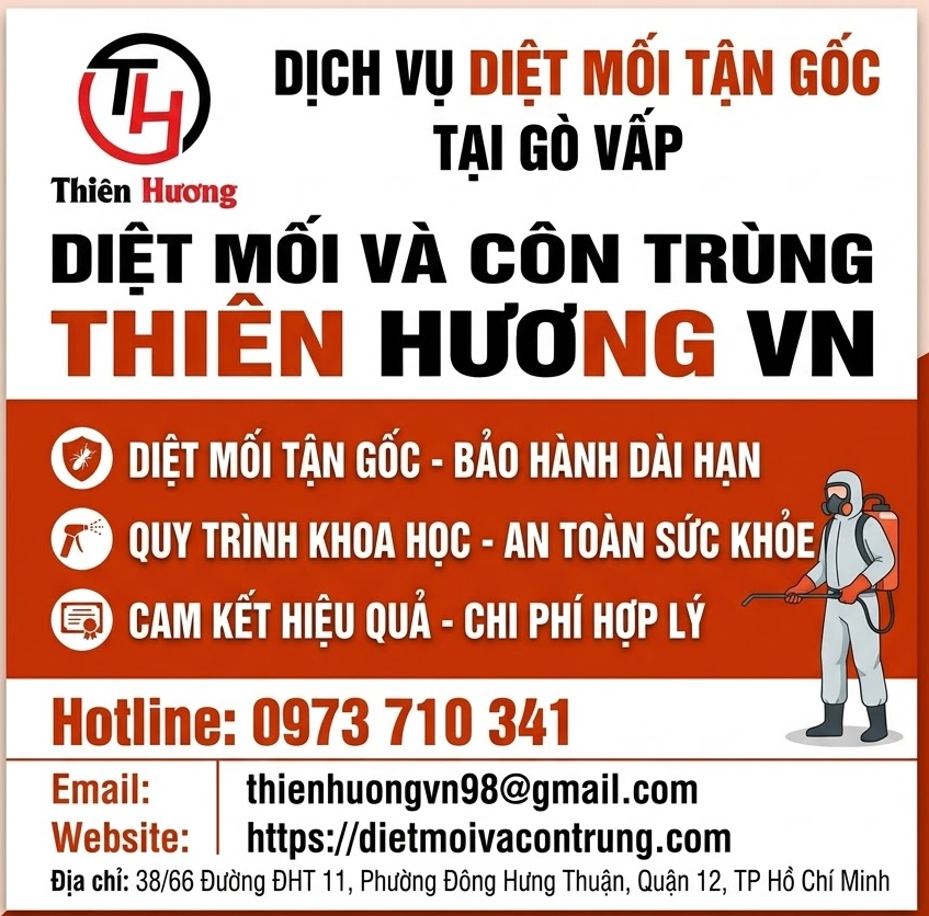 dịch vụ diệt mối tận gốc tại Gò Vấp