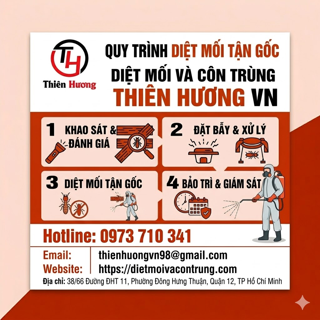 dịch vụ diệt mối tận gốc tại Gò Vấp