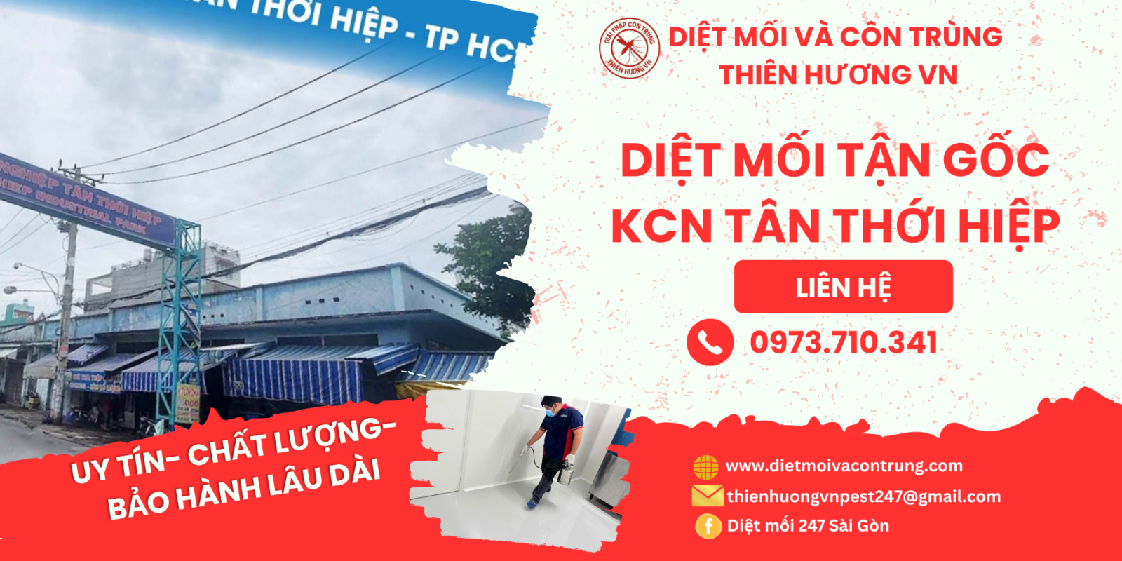Dịch vụ diệt mối Quận 12 