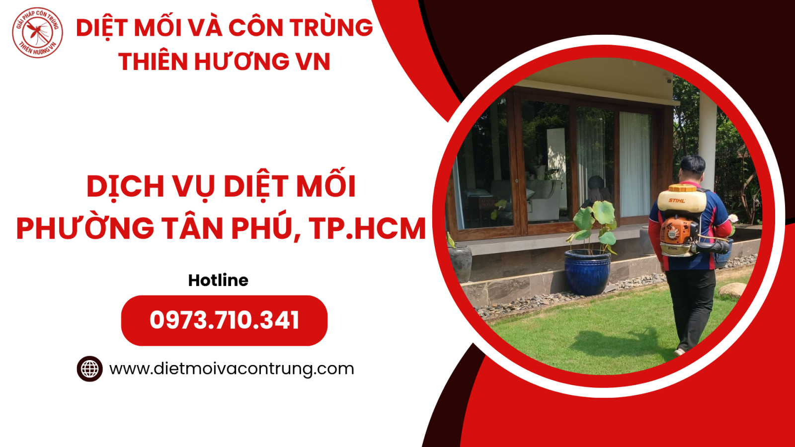 Dịch vụ diệt mối phường Tân Phú, TP.HCM