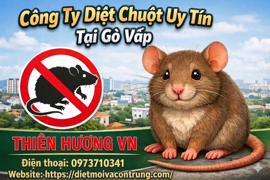 Công ty diệt chuột uy tín tại Gò Vấp
